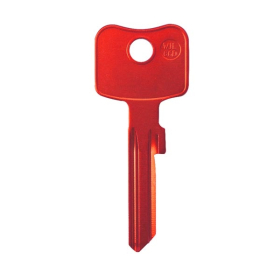 JMA WIL-66DR Schlüsselrohling Aluminium rot - Wilka