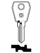 Silca LF61R Schlüsselrohling für LOWE & FLETCHER