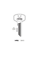 ERREBI DM1D Zylinder-Schlüsselrohling Anlagen DOM