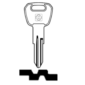 Silca ALP9R Fahrzeug-Schlüsselrohling