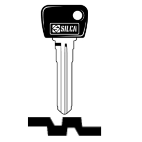 Silca MAZ11BP Fahrzeug-Schlüsselrohling mit...