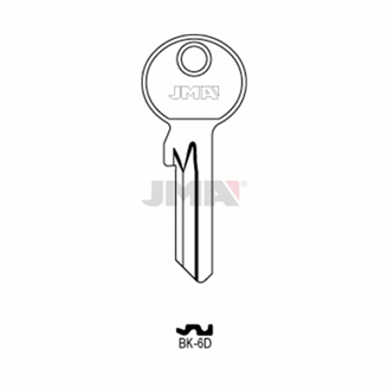 JMA BK-6D Schlüsselrohling für BKS