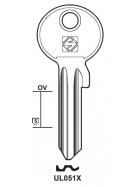 Silca UL051X Schlüsselrohling für UNIVERSAL