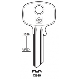 Silca CE40 Schlüsselrohling für CES