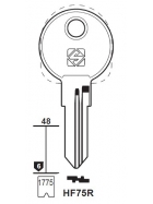 Silca HF75R Schlüsselrohling für HAEFELE