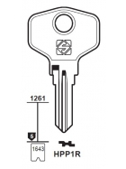 Silca HPP1R Schlüsselrohling für HOPPE