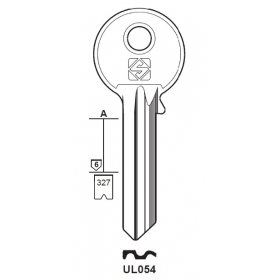 Silca UL054 Schlüsselrohling für UNIVERSAL