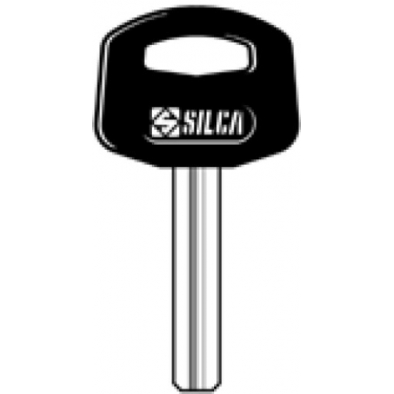 Silca AB38P Schlüsselrohling neusilber für ABUS Plus