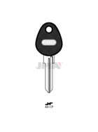 JMA AX-1P AXA Fahrzeug-Schlüsselrohling mit Kunststoffkopf