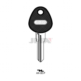 JMA AX-3DP AXA Fahrzeug-Schlüsselrohling mit...