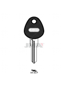 JMA AX-3DP AXA Fahrzeug-Schlüsselrohling mit Kunststoffkopf
