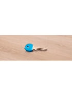 Paulat Schlüsselkappe mit Tastzeichen blau